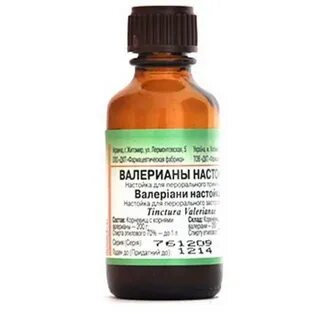 Настой валерианы