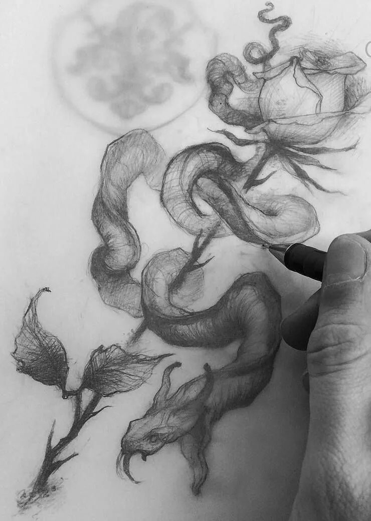 Smoke snake. Smoke snake
