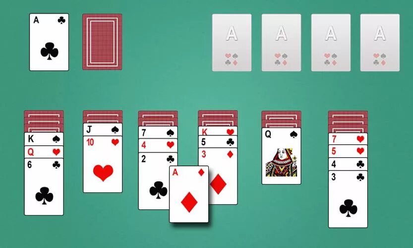 Пасьянс андроид играть. Карточные головоломки. solitaire. пасьянс солитер. пасьянс андроид.