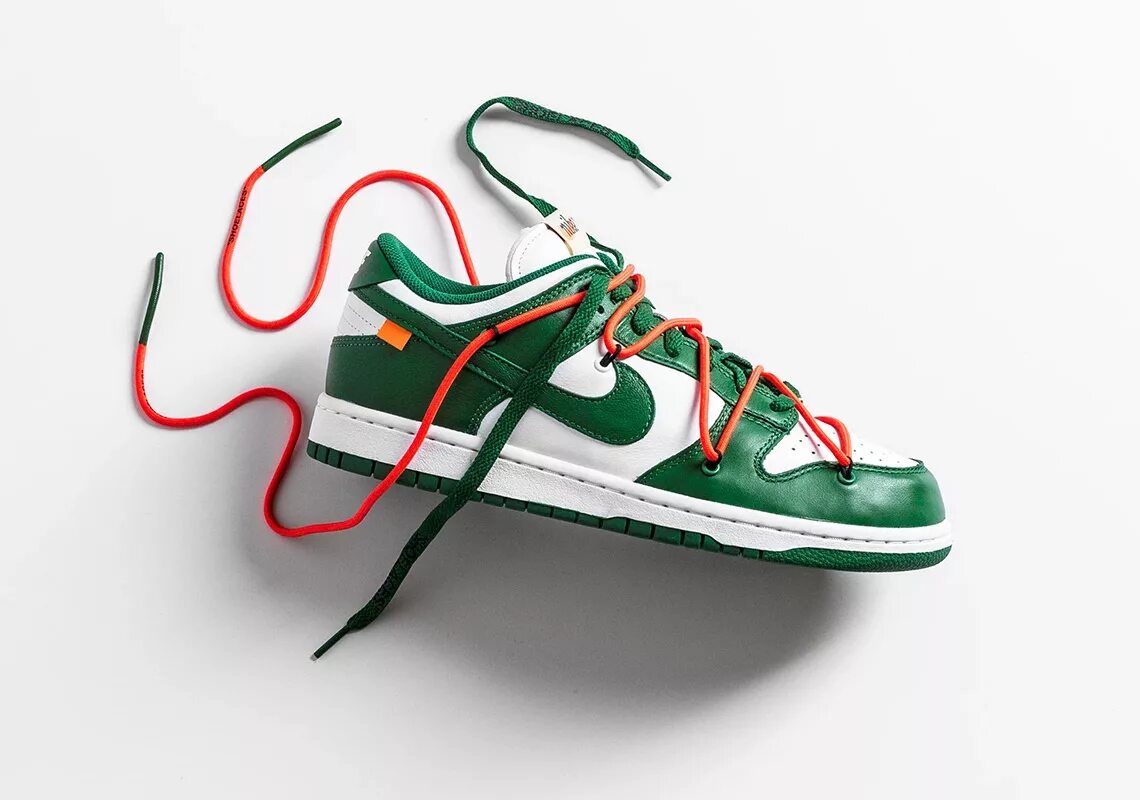 Как завязывать найки данки. Nike SB Dunk x off White. Nike SB Dunk off White Pine Green. Off-White x Nike Dunk Low Pine Green. Nike Dunk Low off White Green.