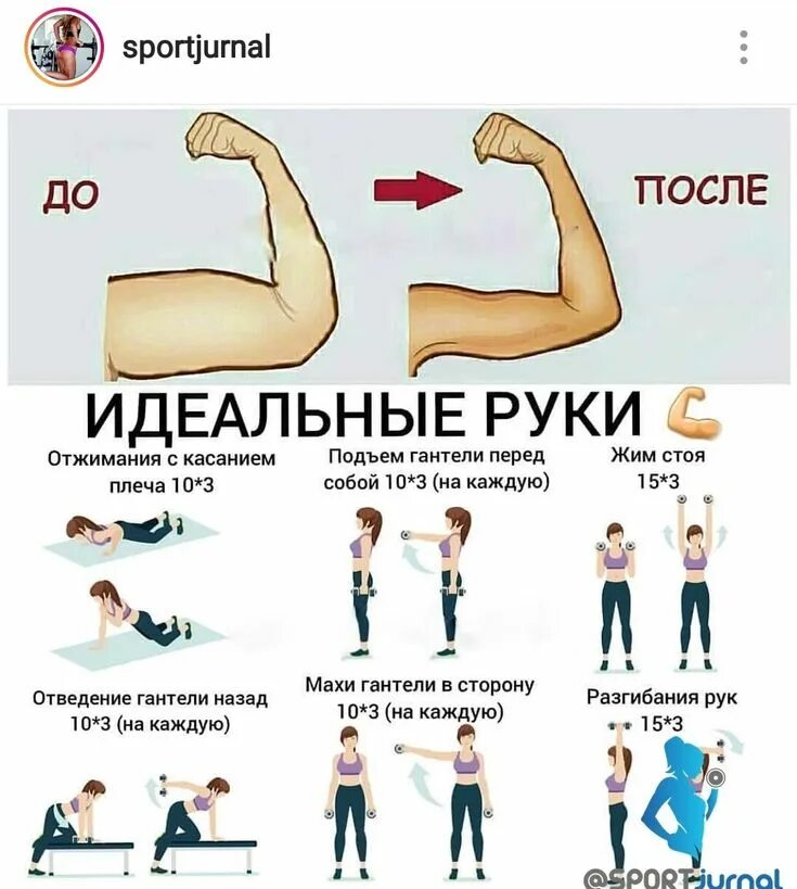 Как увеличить руку в ширину