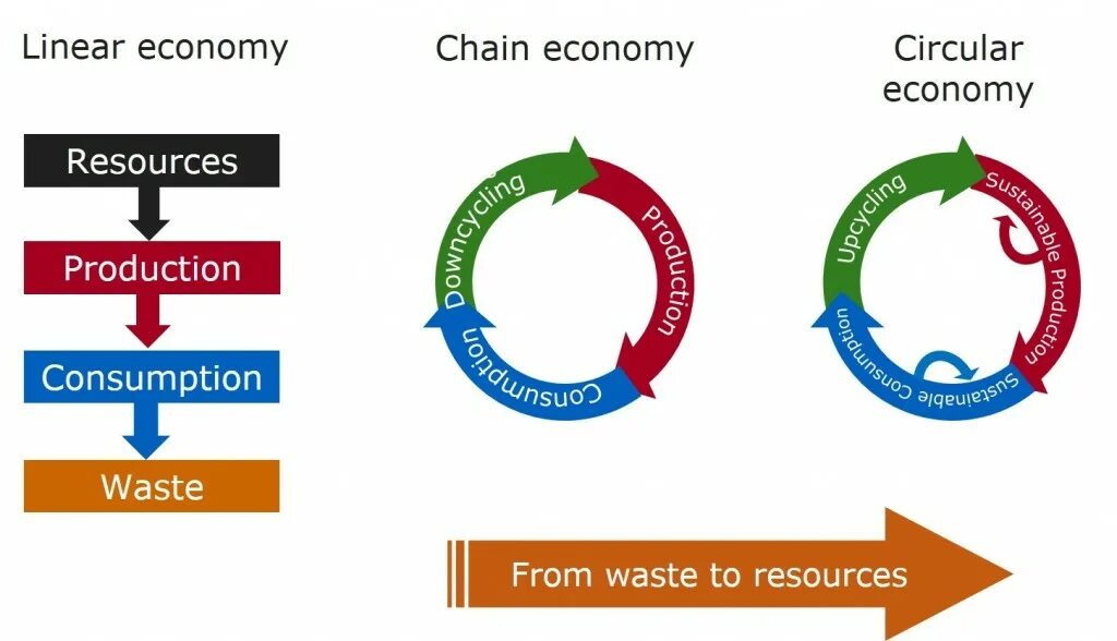 Circular economy vs linear infographics. Circular economy. Circular economy. Economy wasted. Zero waste концепция.