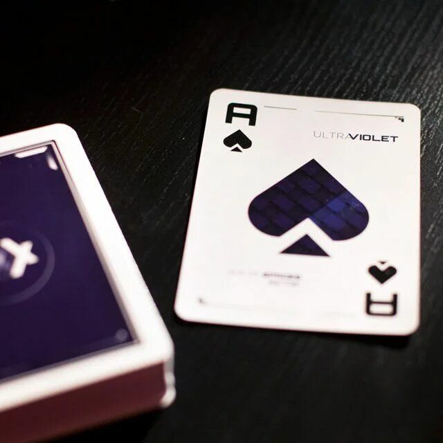 Покер визитка. Колода карт под ультрафиолетом. Unique Cards. Nightclub UV playing Cards. Unique player