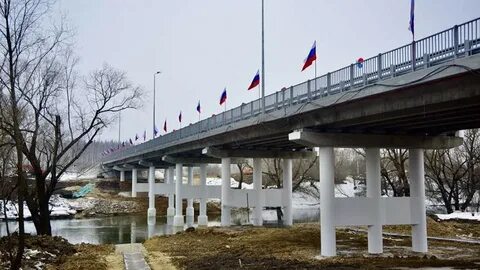 Открытие моста через лочу
