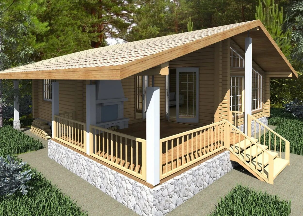 М. Терраса к дому. Коттедж с верандой и террасой. Проекты дачных домиков. Домик с верандой.