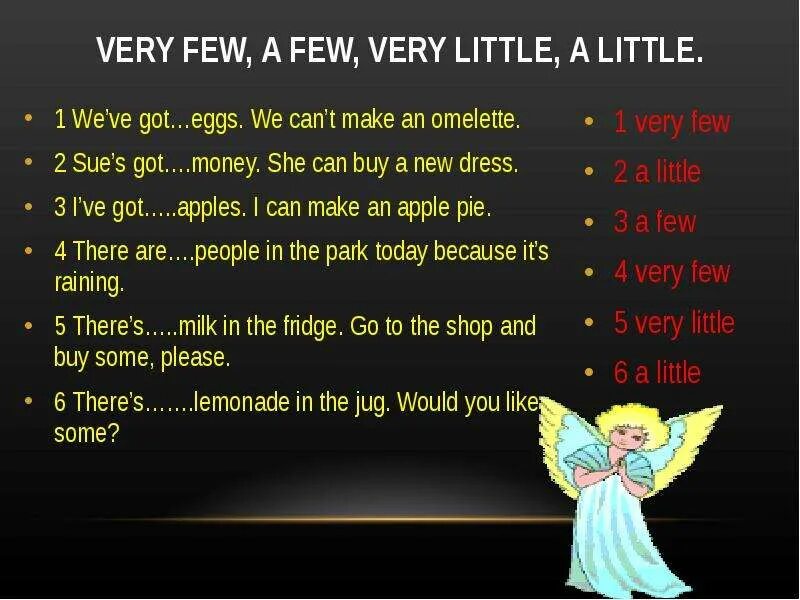 Very little a few или. Few a few little a little. Предложение с very few. Предложения с few a few little a little. I have got apples