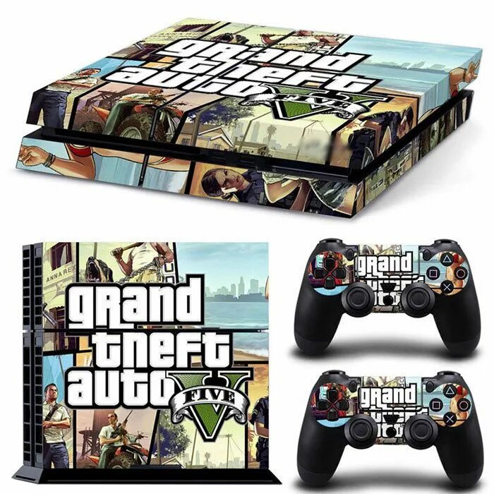Gta v джойстики. Playstation 4 чехол гта 5. сони плейстейшен 4 gta. гта на плейстейшен 4. винил гта 5 ps4.