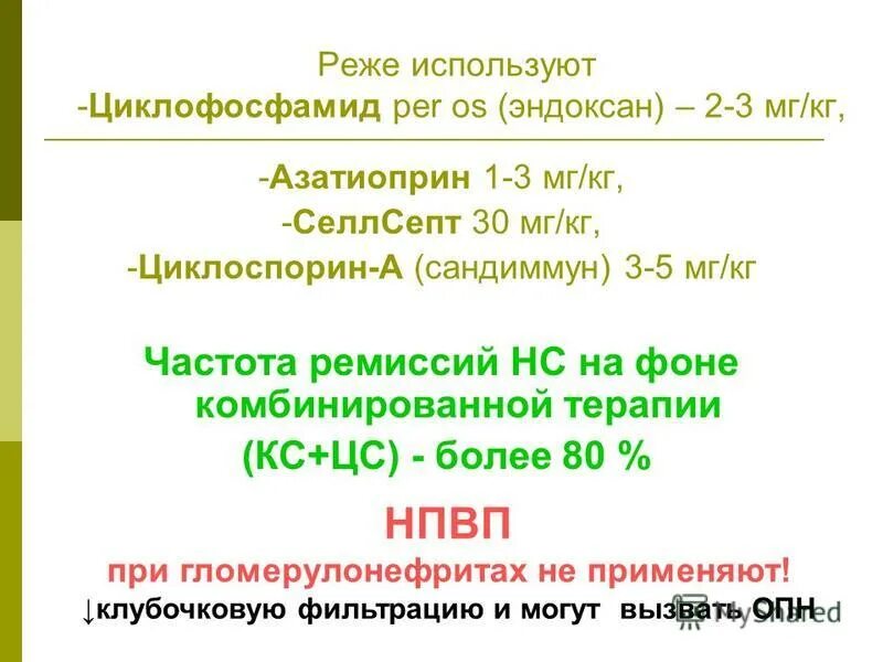 Циклофосфамид циклоспорин а.