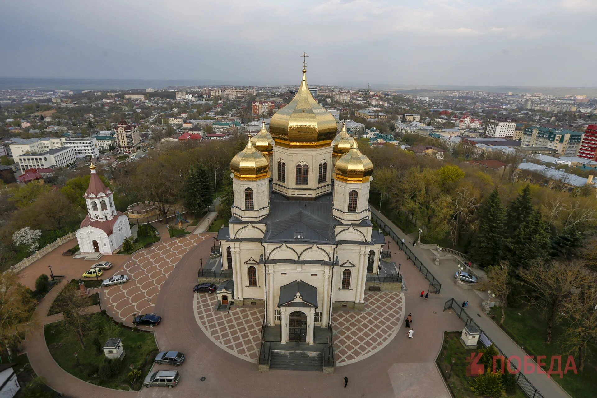 Храм на крепостной горе Ставрополь.