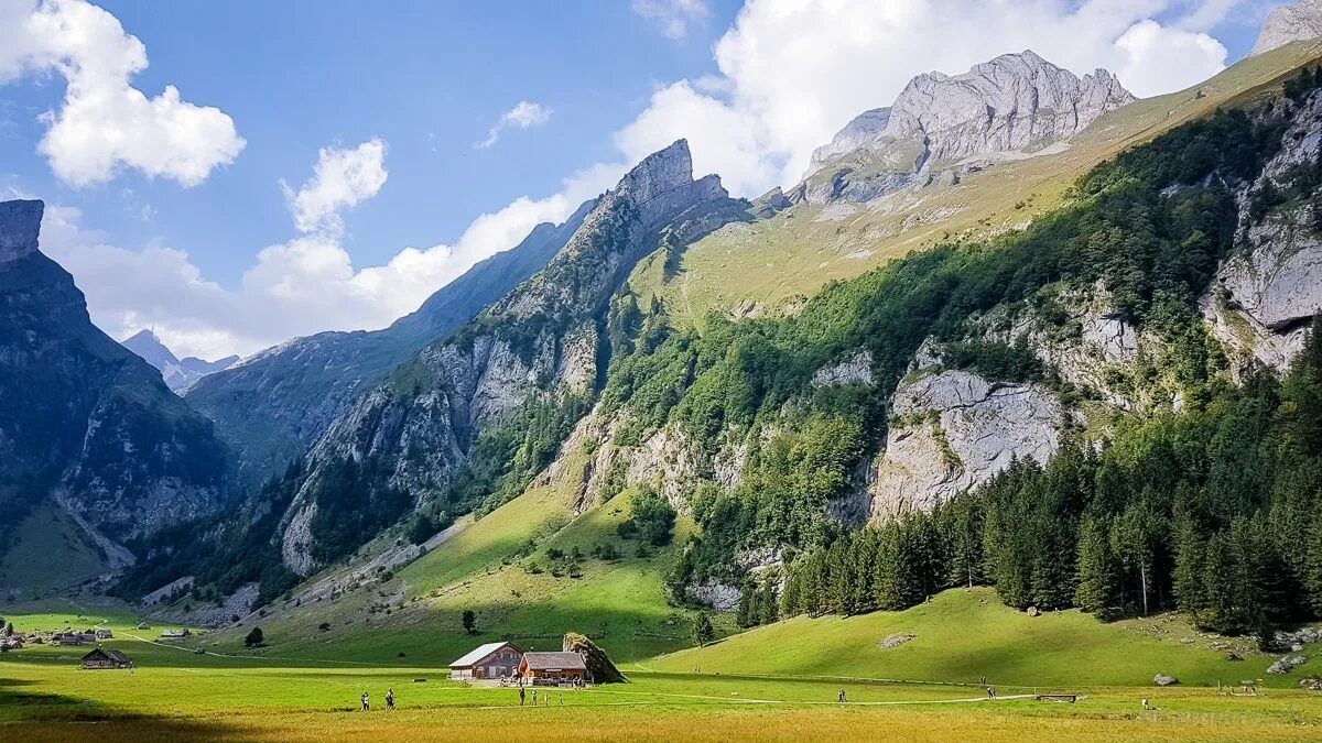 Das schweiz. Аппенцелль Швейцария. Места силы в Швейцарии. Удивительное семейство Аппенцелль. Wanderung.