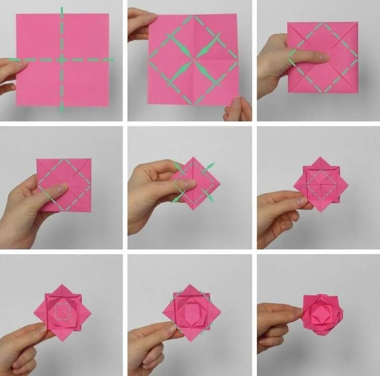 Как сделать розу из бумаги а4 своими руками легко и быстро. Оригами Розочка из бумаги а4. Поделки из бумаги без клея. Оригами из бумаги коза.