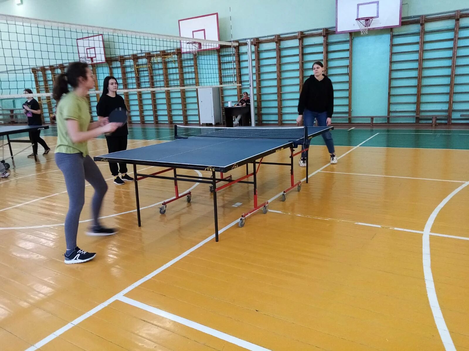 пинг понг девушка.