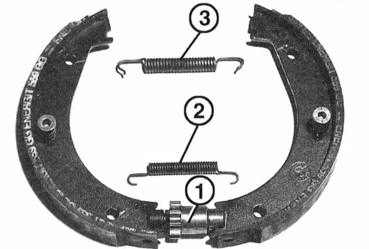 Ручник е46. Колодки ручника BMW e39. Механизм ручного тормоза BMW e46. Задние колодки колодки БМВ е34. BMW e34 колодки ручника.