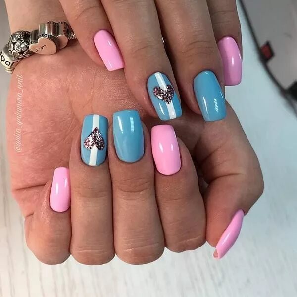 Pin by Martyna W-ska on Paznokcie in 2023 Shellac nail art, Gel shellac nails, S