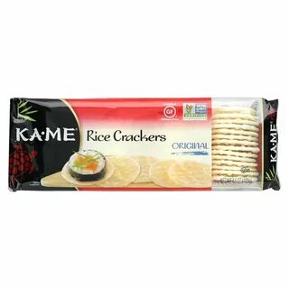 KA-ME, Рисовые крекеры, оригинальные, 100 г (3,5 унции) KME-00101 фото 