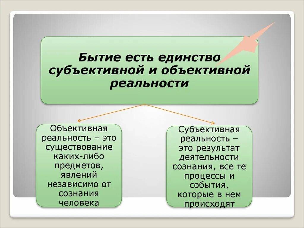 Объективная и субъективная реальность. Объективная и субъективная реальность в бытии. Бытие это объективная реальность. Бытие и реальность философия кратко. Субъективный мир человека это