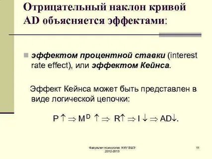 Объяснить отрицательный