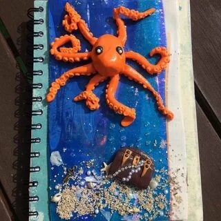 Осьминог из пластилина