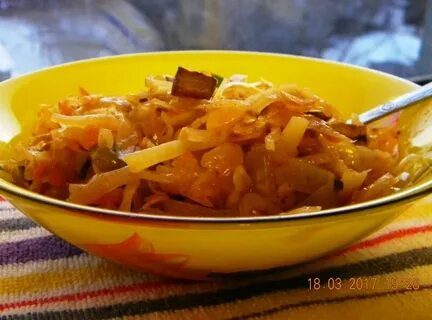 Солянка из свежей квашеной капусты