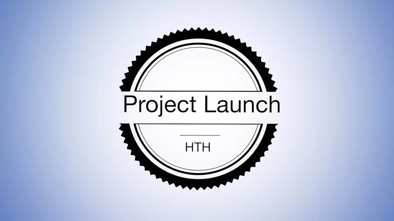 Launch project. Launch project