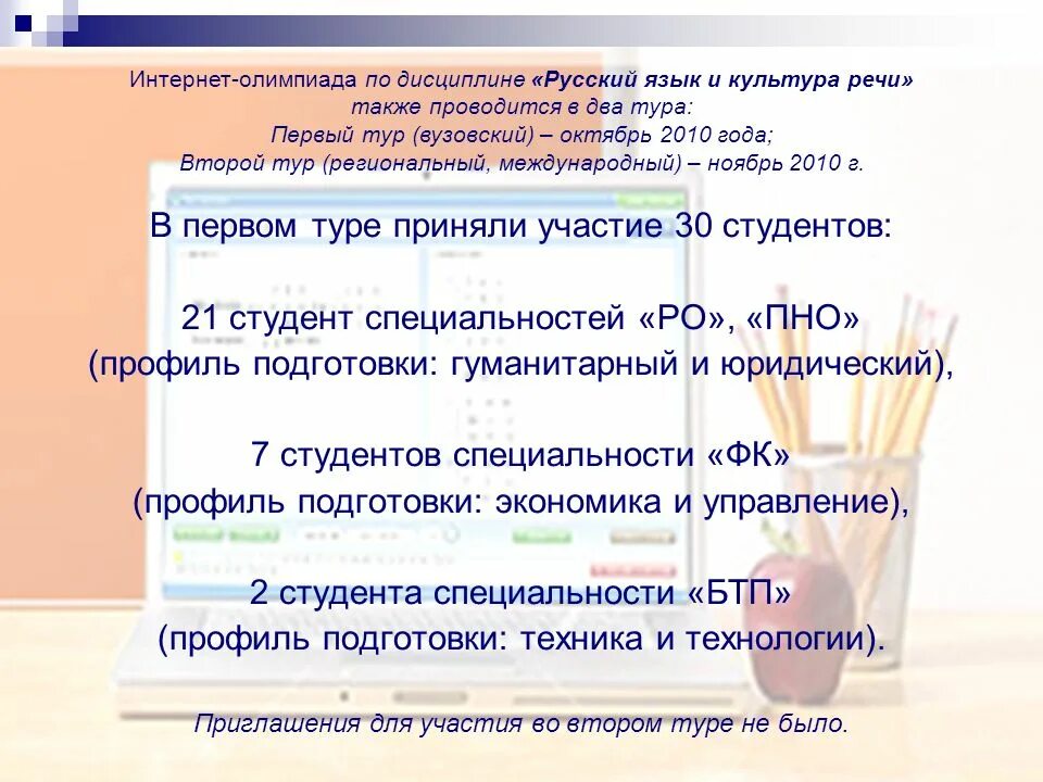 Также проводится. Олимпиада по русскому языку и культуре речи. Интернет олимпиада в сфере профессионального образования. Предмет русский язык в профессиональной сфере. Онлайн олимпиада культура речи.