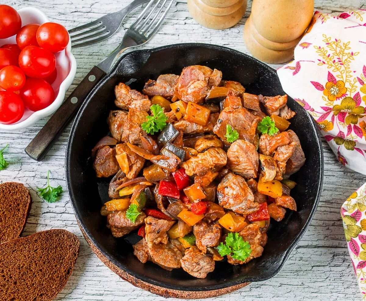 Как убрать остроту из блюда с мясом