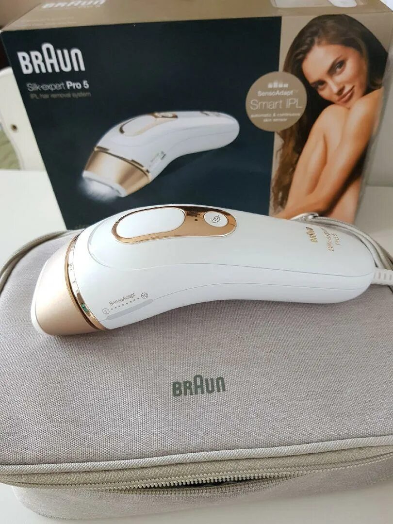 Фотоэпилятор braun pro