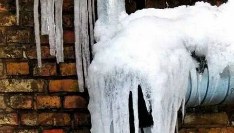 Замерзли трубы куда звонить
