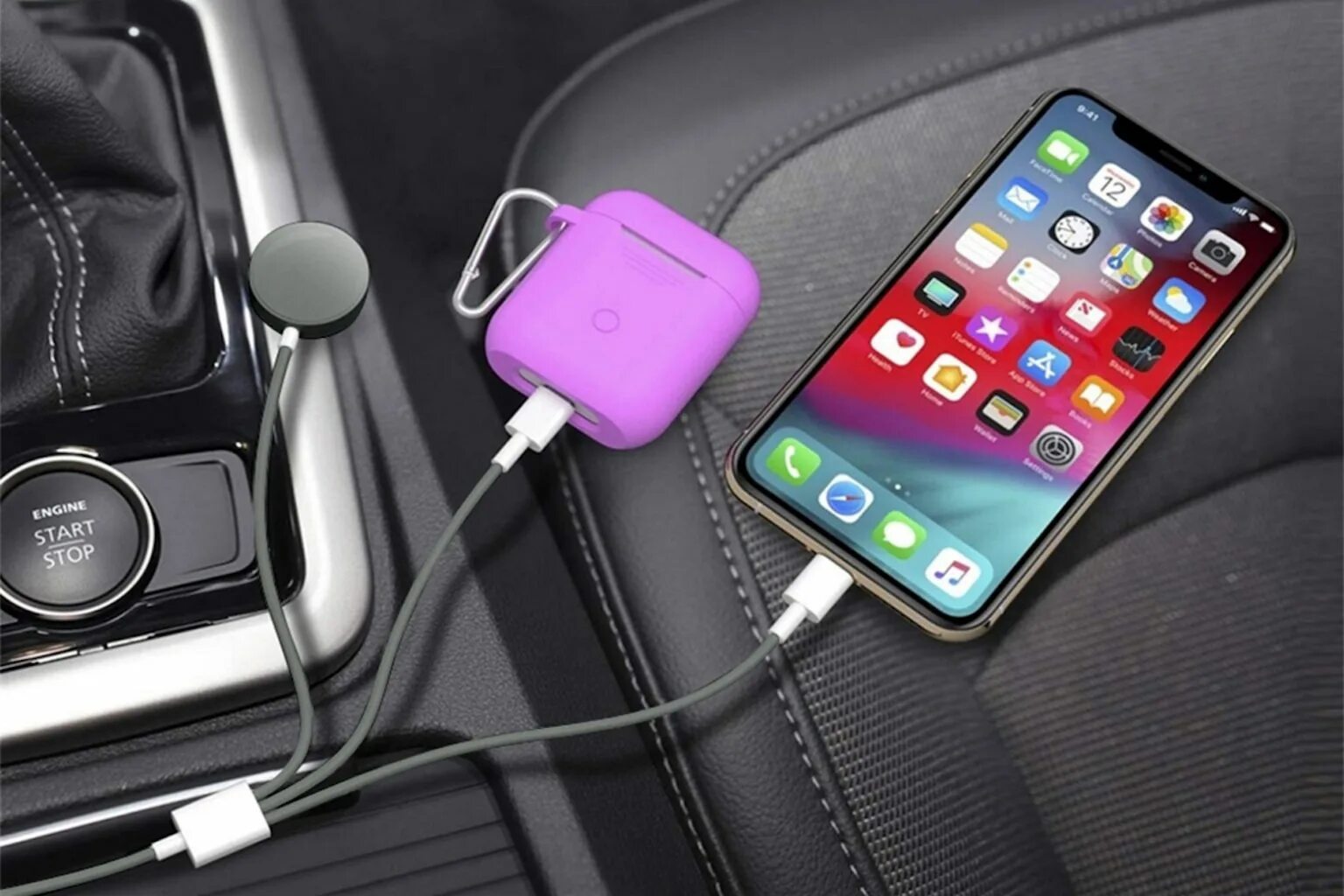 1 charge iphone