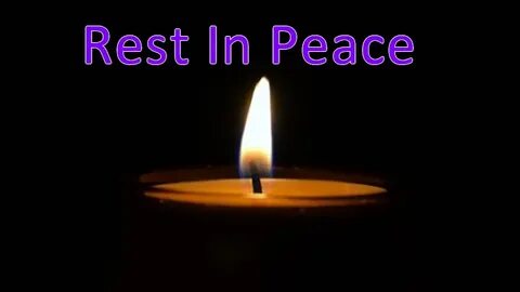 Rest in peace
