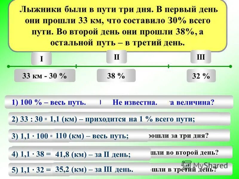 8 процентов его равны 4