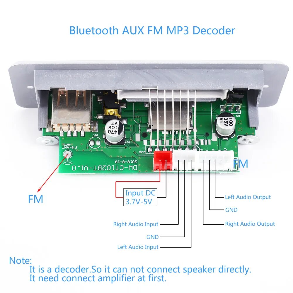 Декодер плата bluetooth aux. Модуль bt-fm приемника. mp3 декодер модуль плата bluetooth. плата mp3 декодера bluetooth/aux/usb. модуль fm приёмника c mp3.