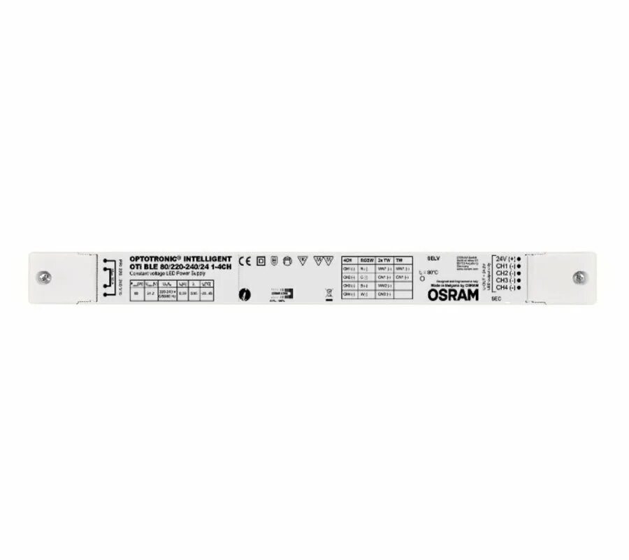 Osram ch898. OPTOTRONIC Intelligent Oti Dali 80/220-240/24. Osram ch076. Osram 110 750 v VDE. 220 80 3