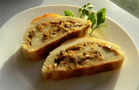 Картофельный рулет
