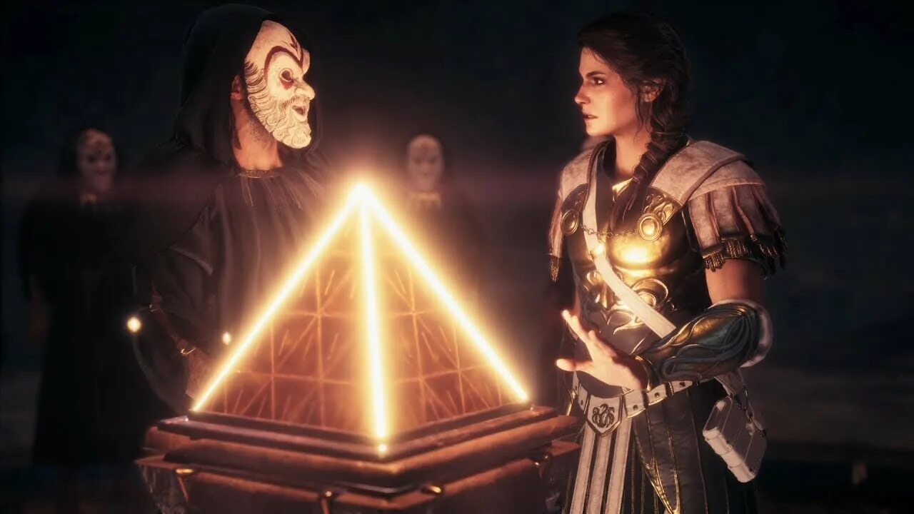Культ космоса одиссея. Ассасин одиссея культ космоса. assassin&#039;s creed odyssey культ. культ космоса assassins creed. деймос культист алексиос.