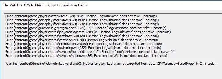 Ведьмак 3 ошибка компиляции скрипта. Error scripts Compilation Ведьмак 3. Witcher script merger. Ошибка Compilation Error. Ведьмак скрипт