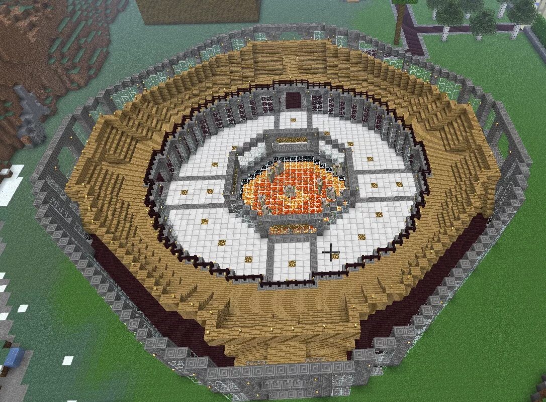 Minecraft arena