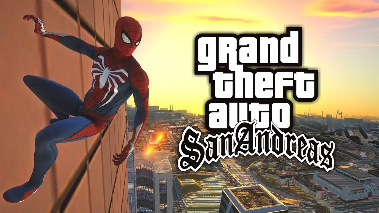 Гта сан мод на человека паука. Spider man GTA 5. ГТА Сан андреас Spider man. ГТА 5 человек паук. ГТА санандрес человек паук.