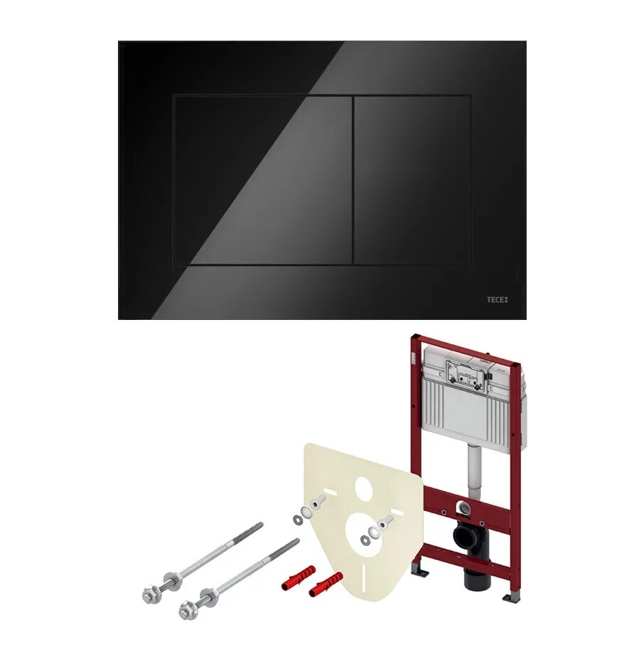 9400412 TECEBASE 2.0 модуль в комплекте с панелью смыва TECENOW хром глянц.. TECEBASE 2.0 модуль в комплекте с панелью смыва TECENOW черная матовая. Инсталляция TECE Now k400403. TECE комплект TECEBASE 2.0. Комплект инсталляция 4 в 1