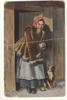 Картина у калитки