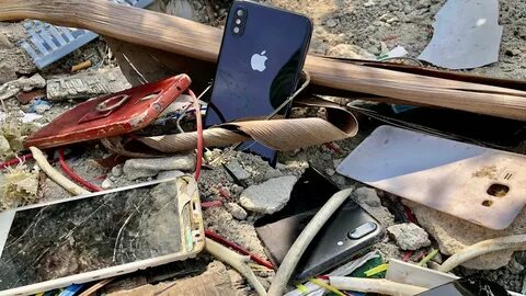 Phone destroyed