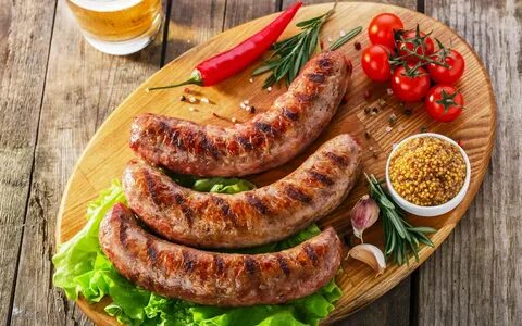 Мясные колбаски