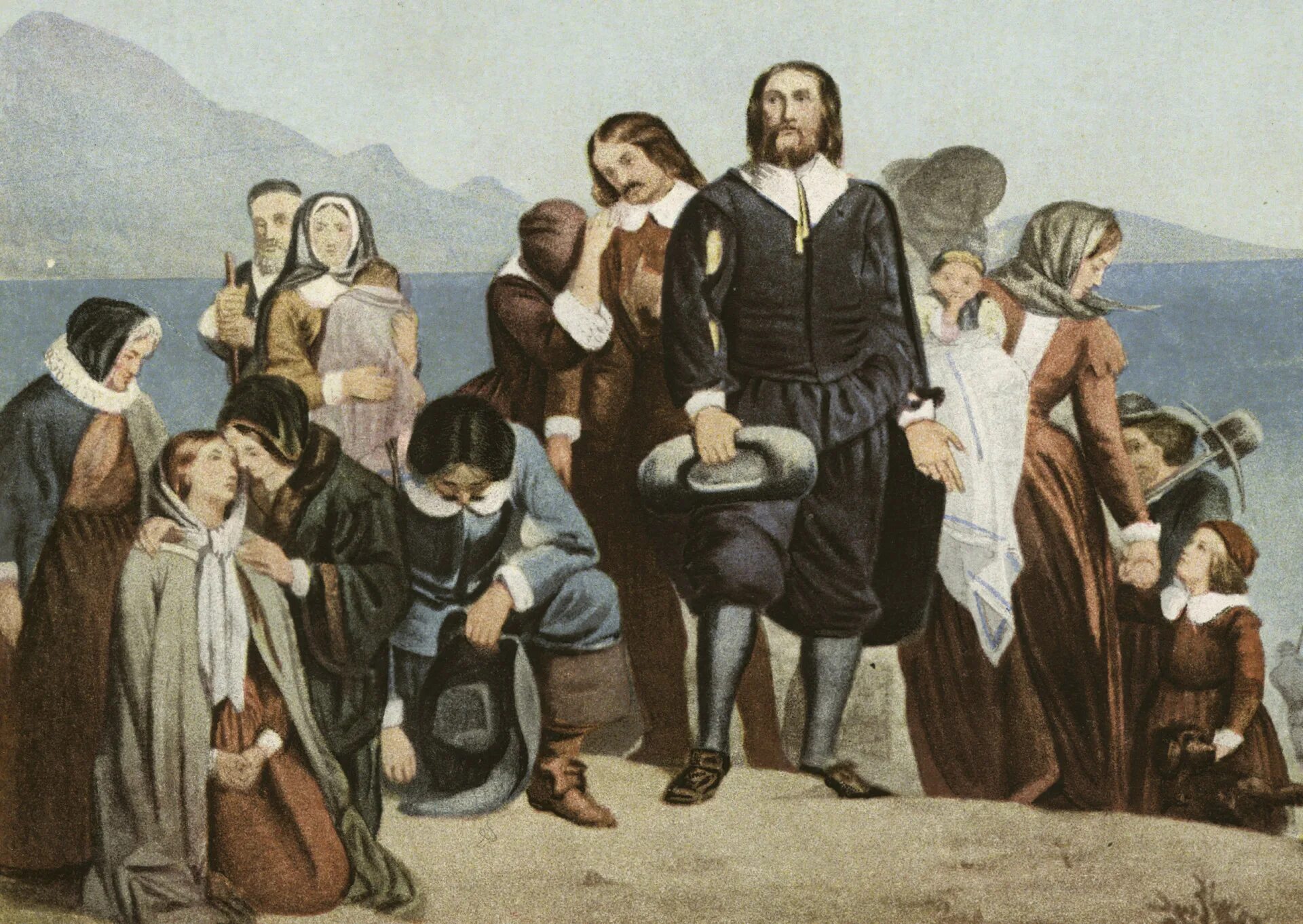 Были ли пилигримы. Pilgrims (Пилигримы). Mayflower Pilgrims. Pilgrim fathers. Пуритане в Америке.