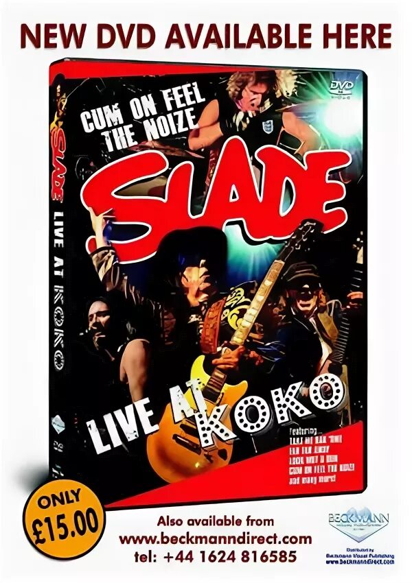 Slade DVD. Slade Live op ZN best. Slade live at the new victoria