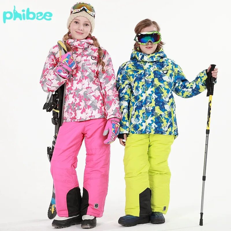 Детские лыжный костюм. Костюм Phibee Kids. Kuluoxing детский лыжный костюм. Костюм Phibee skiwear. Детские горнолыжные костюмы.