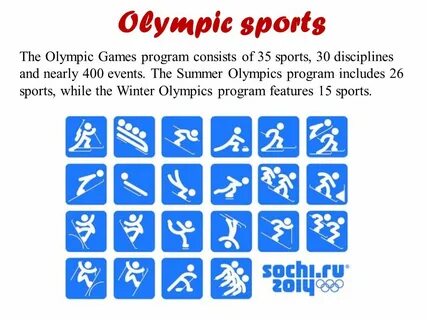 Olympic sports game