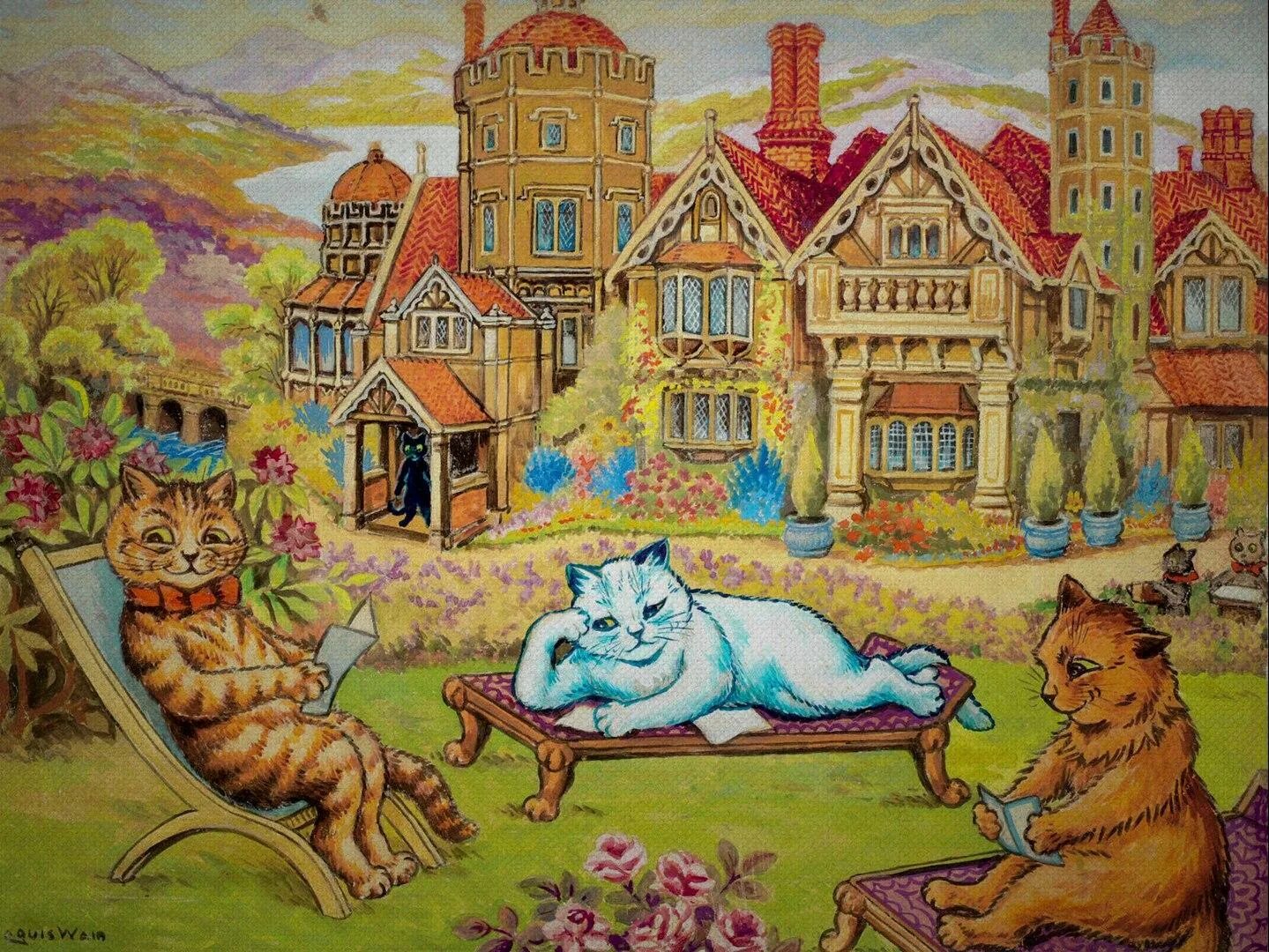 кошачье миры лучшее. камбербэтч кошачьи миры луиса уэйна. кошачьи миры луиса уэйна. большие кошки в городе. кошачье миры лучшее.