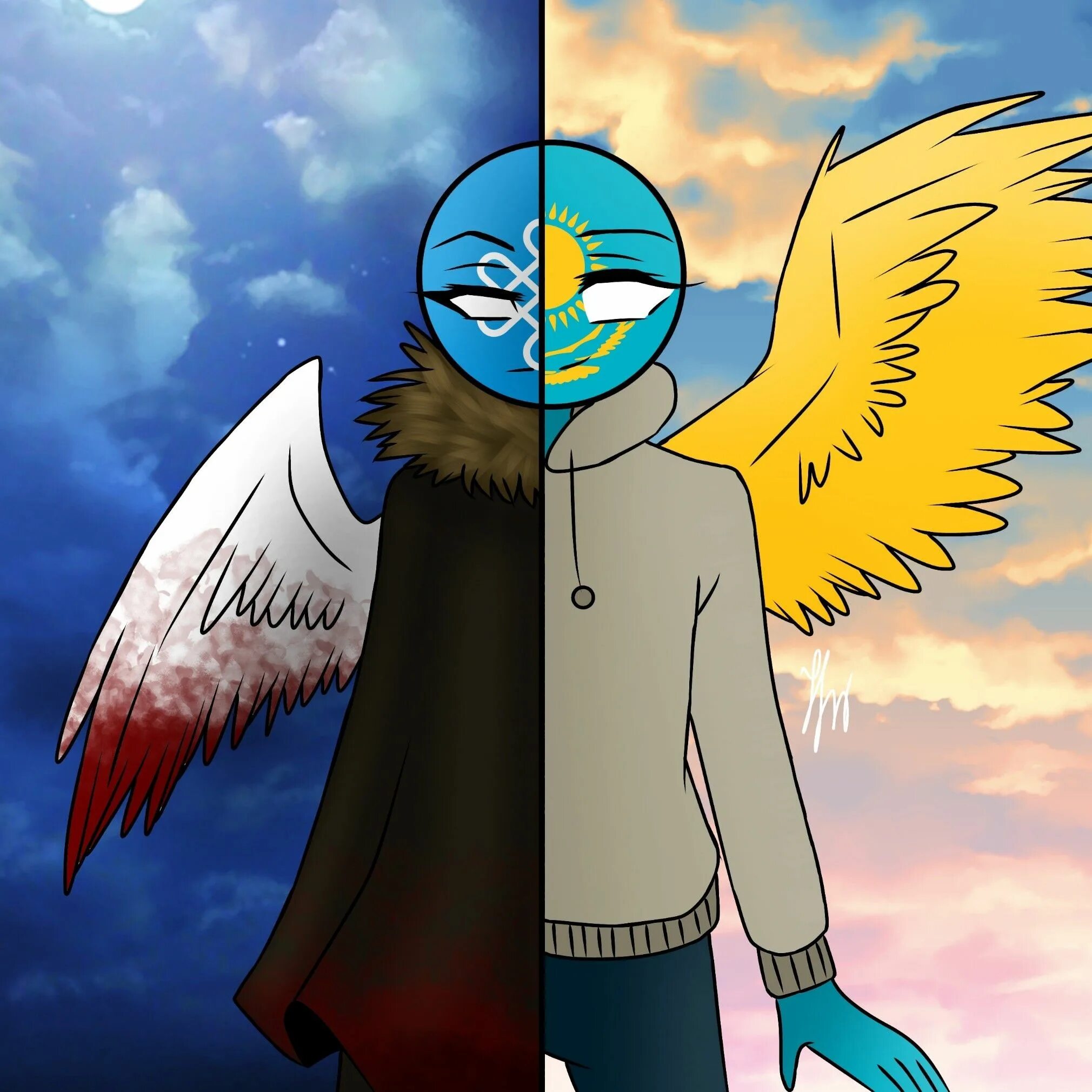 Казахстан countryhumans. Коунтри хуманс Казахстан. Казахстан Кантри хуманс арт. Казахстан контрихуманс арты. Казахстан Countryhumans Art.