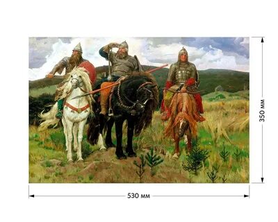 Третьяковская галерея богатыри