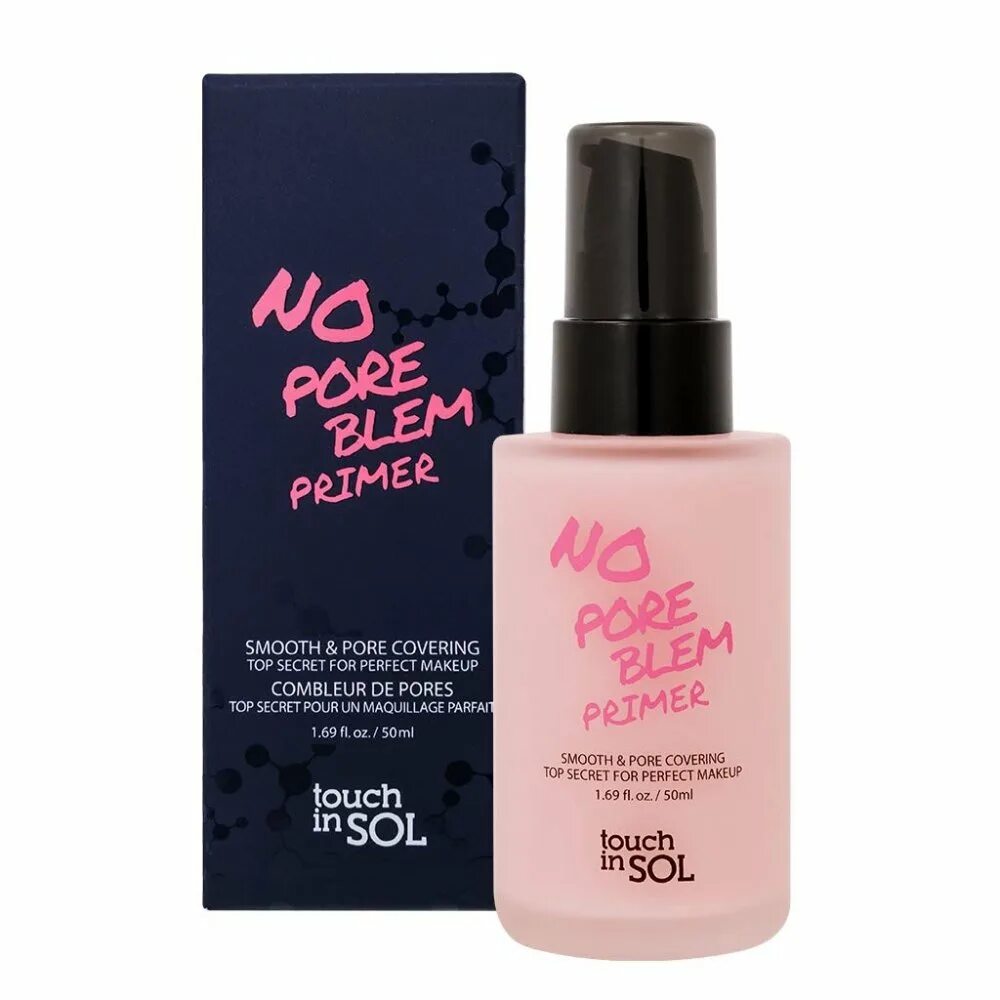 Праймер для лица Pink primer & Care, 15 мл. Праймер Touch in Sol. Touch in Sol no Poreblem primer. Праймер сужающий поры.